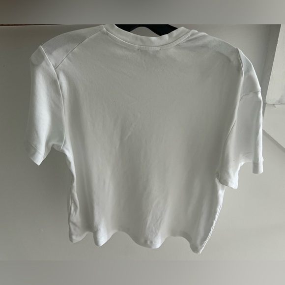 Cos twist neck t shirt white size S - Picture 5 of 10